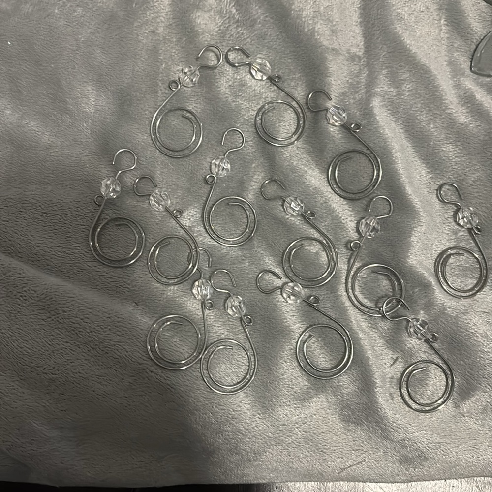 Lot of silver Christmas decor - Picture 3 of 15